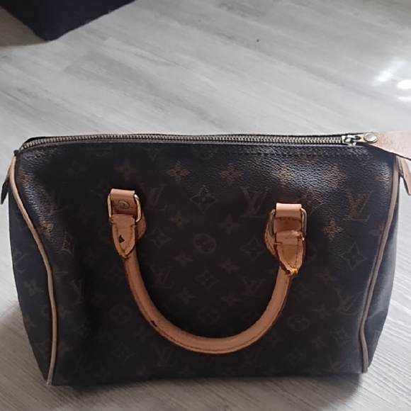 Louis Vuitton Dark Brown Monogram Satchel - Picture 1 of 17